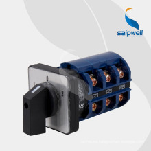 Interruptor giratorio de 4 posición SAIP/Saipwell Mini 4 posición, interruptor de leva giratoria